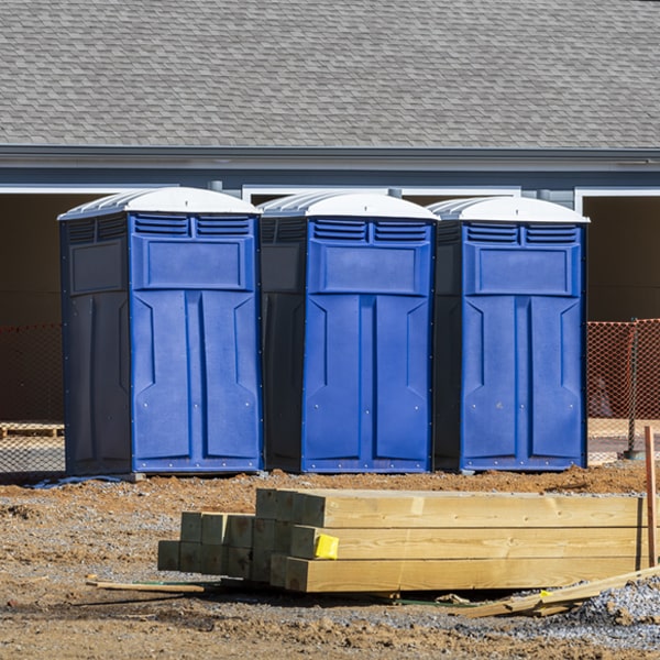 are there any restrictions on what items can be disposed of in the porta potties in North College Hill OH